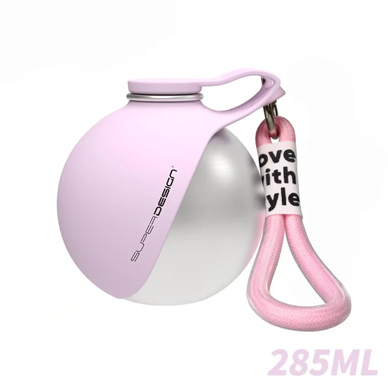 2-in-1 Stainless Steel Dog Travel Water Bottle