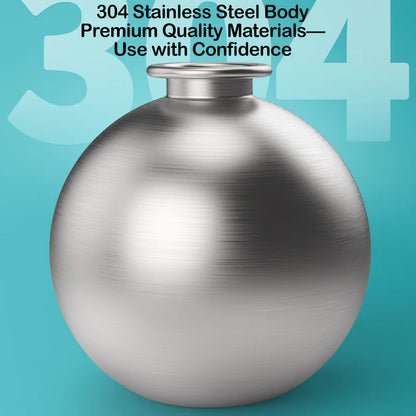 2-in-1 Stainless Steel Dog Travel Water Bottle