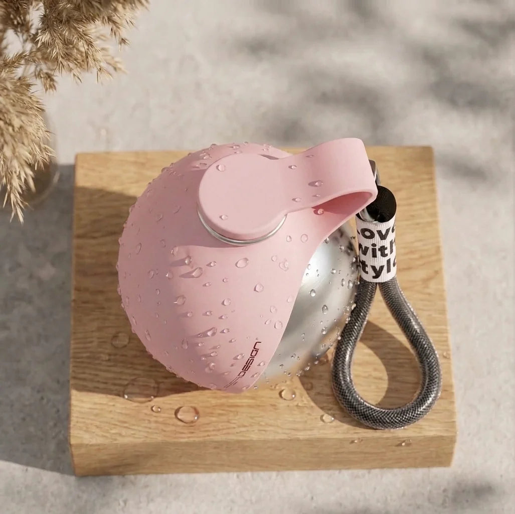 2-in-1 Stainless Steel Dog Travel Water Bottle