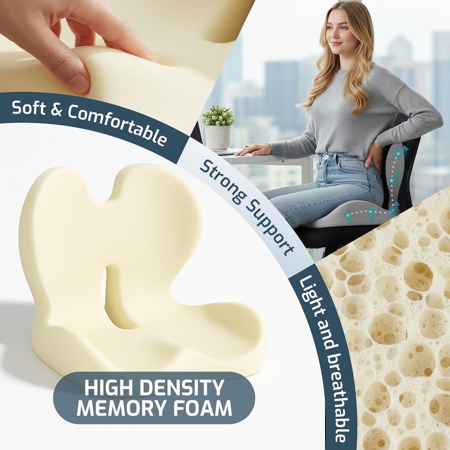 SpineCare Dual Support Cushion